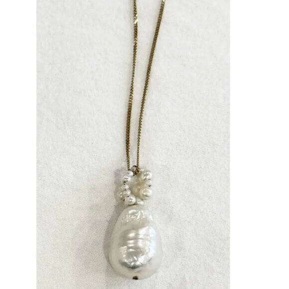 Complete works Pearl Drop Pendant Necklace - Picture 3 of 3